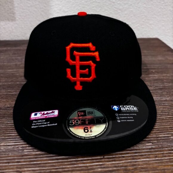 Men’s New Era San Francisco Giants MLB 59FIFTY Cap in size 6 7/8 - Picture 1 of 3